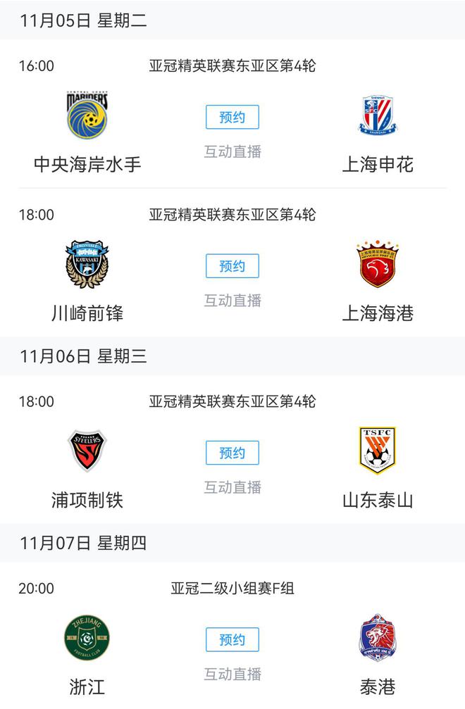  亞冠繼續(xù)！申花三戰(zhàn)六分戰(zhàn)水手，海港三戰(zhàn)三分戰(zhàn)川崎。