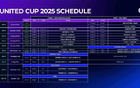  2025聯(lián)合杯，12月27日中巴首戰(zhàn)，鄭欽文、張之臻出戰(zhàn)。